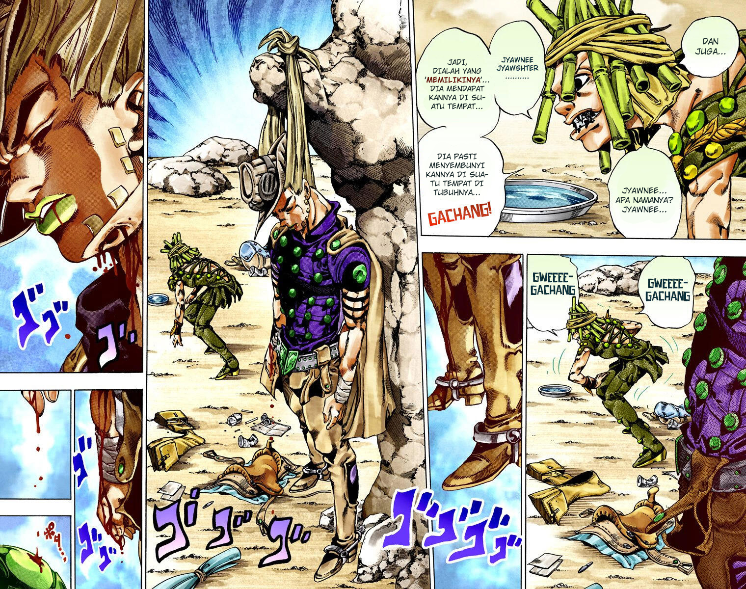 Read JoJo’s Bizarre Adventure Part 7 Steel Ball Run ID Manga Online