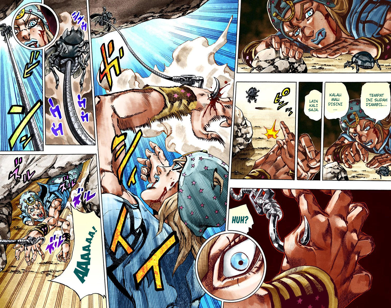 Read JoJo’s Bizarre Adventure Part 7 Steel Ball Run ID Manga Online