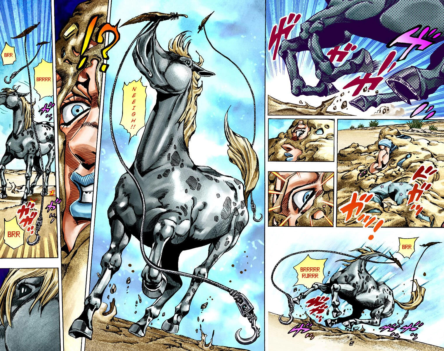 Read JoJo’s Bizarre Adventure Part 7 Steel Ball Run ID Manga Online