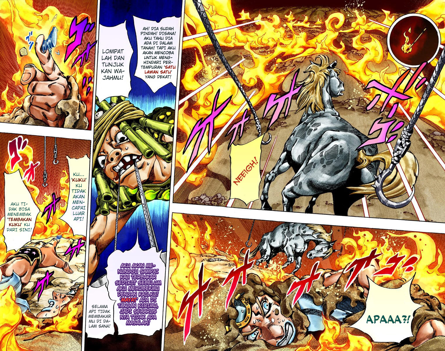 Read JoJo’s Bizarre Adventure Part 7 Steel Ball Run ID Manga Online