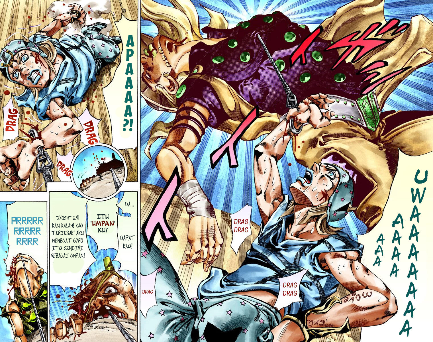 Read JoJo’s Bizarre Adventure Part 7 Steel Ball Run ID Manga Online