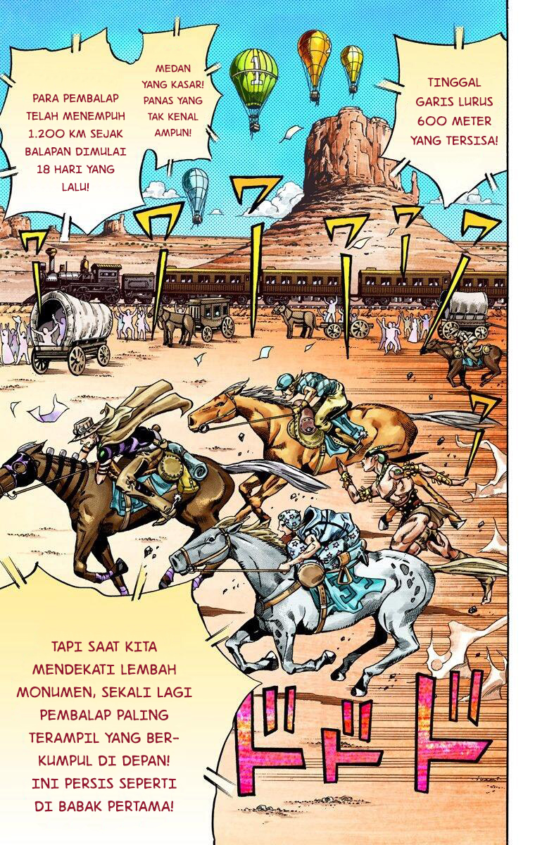Read JoJo’s Bizarre Adventure Part 7 Steel Ball Run ID Manga Online