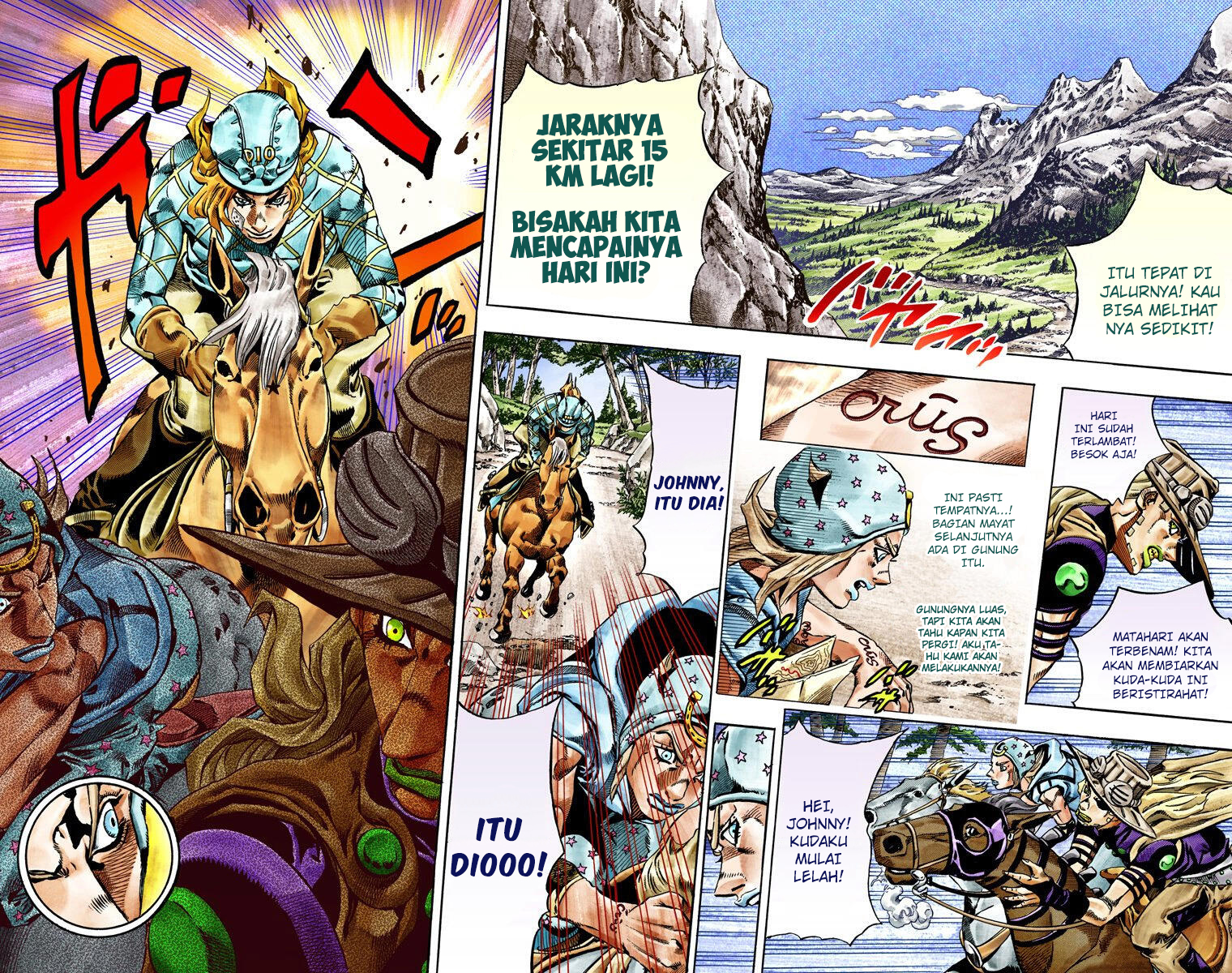Read JoJo’s Bizarre Adventure Part 7 Steel Ball Run ID Manga Online