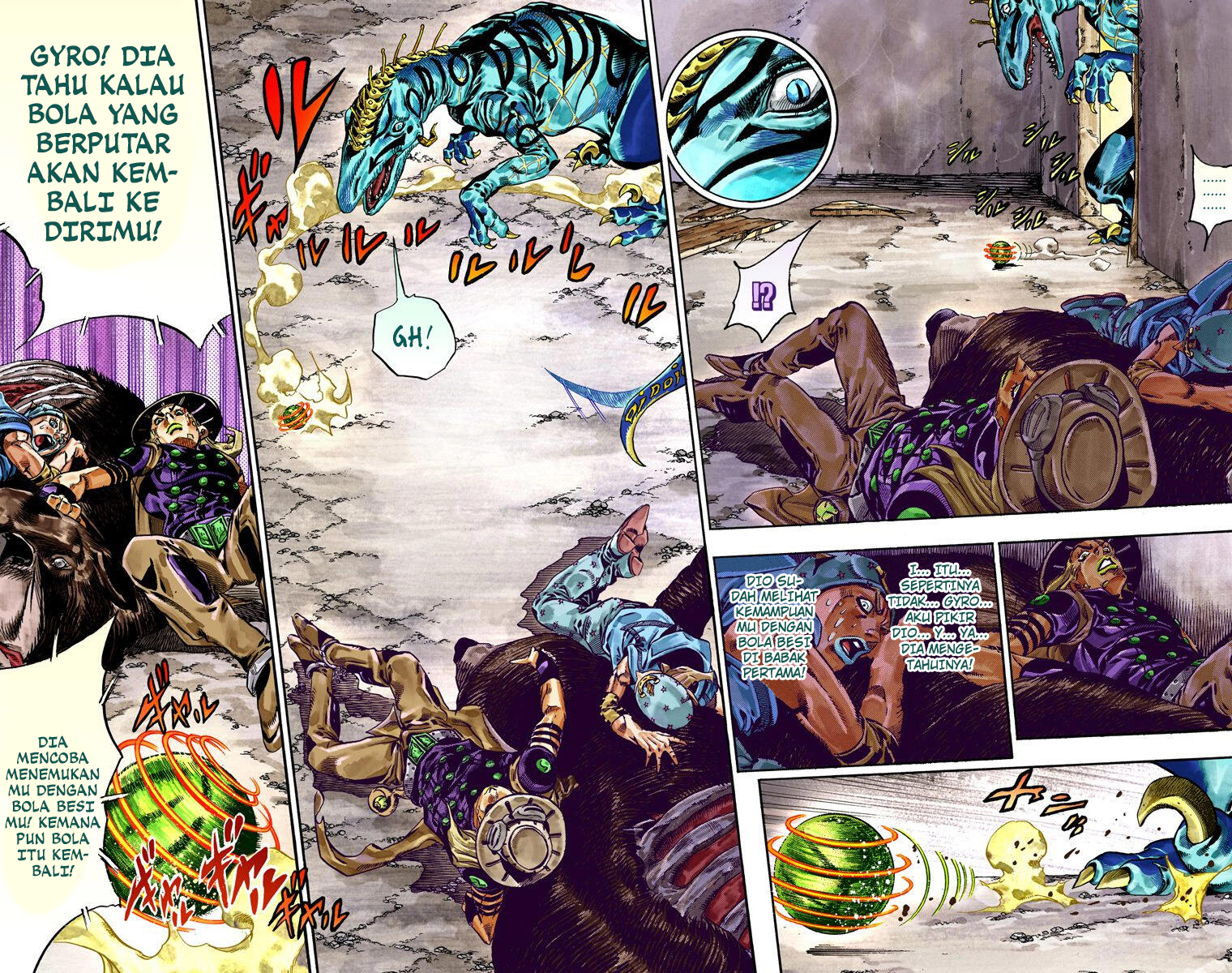 Read JoJo’s Bizarre Adventure Part 7 Steel Ball Run ID Manga Online