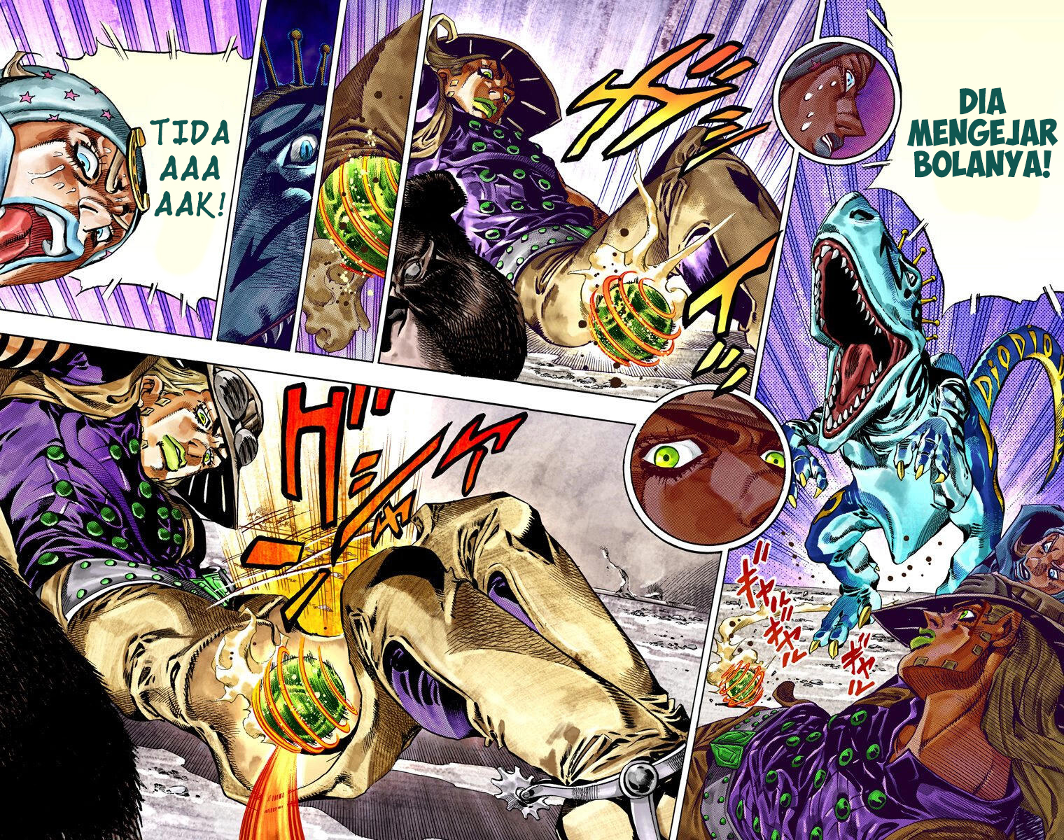 Read JoJo’s Bizarre Adventure Part 7 Steel Ball Run ID Manga Online