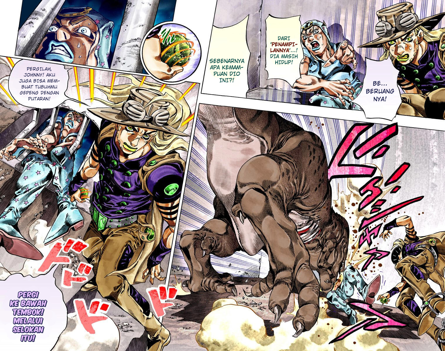 Read JoJo’s Bizarre Adventure Part 7 Steel Ball Run ID Manga Online