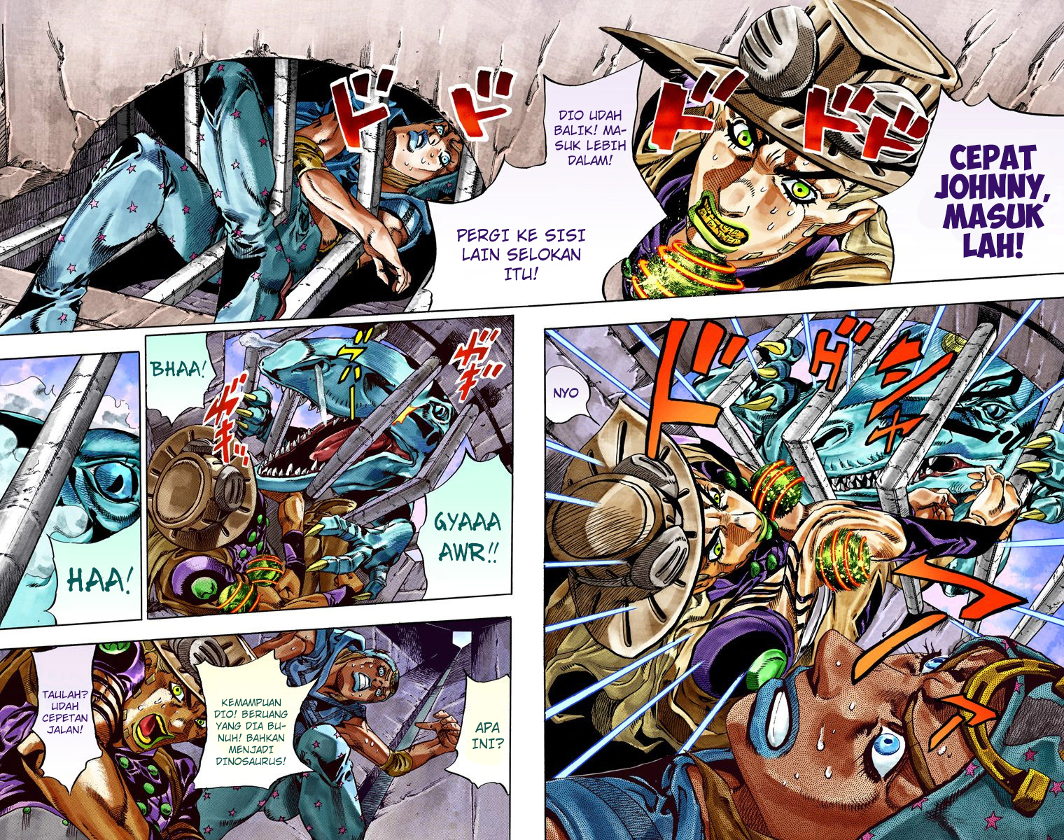 Read JoJo’s Bizarre Adventure Part 7 Steel Ball Run ID Manga Online
