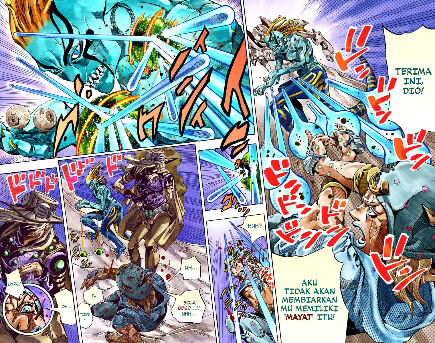 Read JoJo’s Bizarre Adventure Part 7 Steel Ball Run ID Manga Online