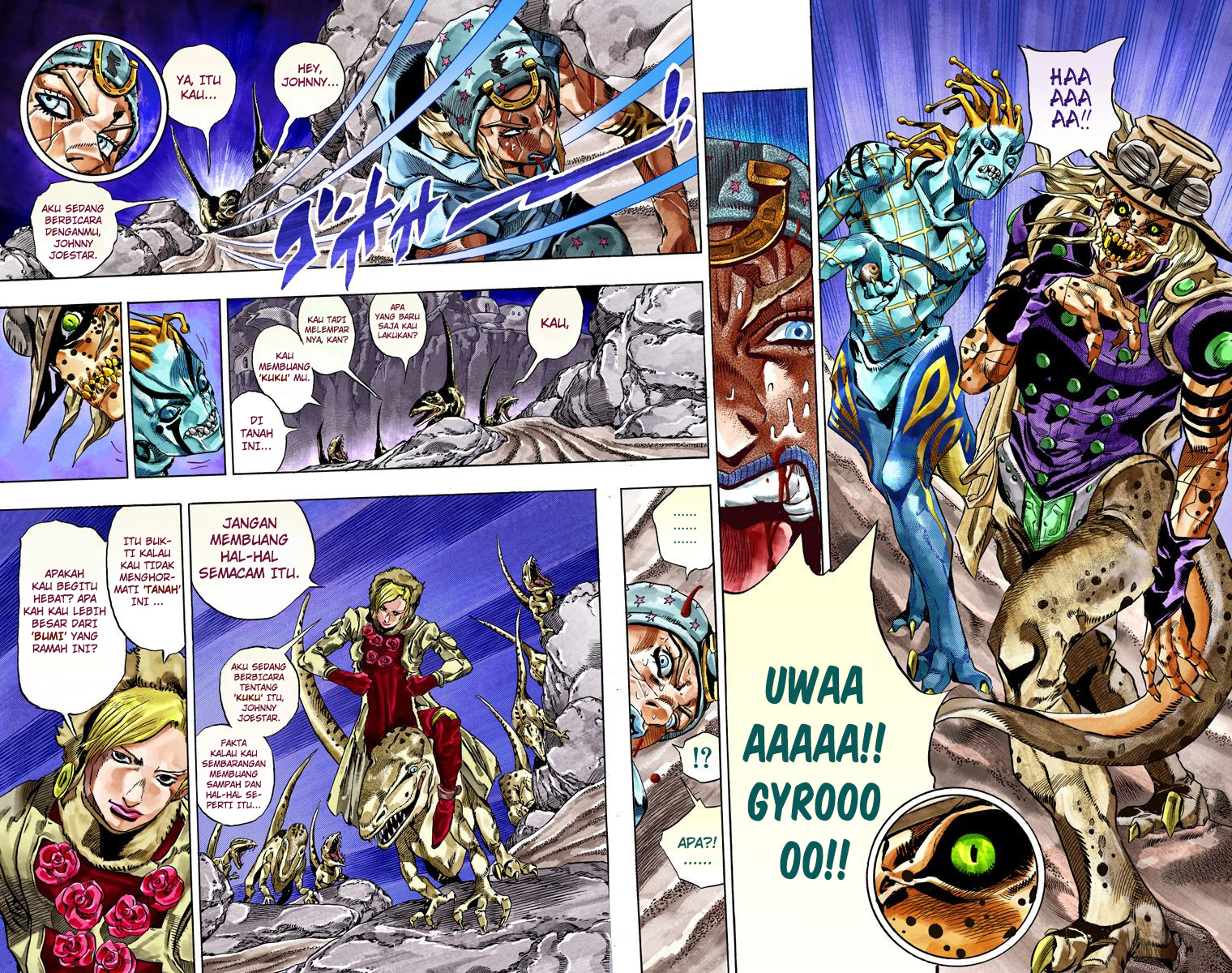 Read JoJo’s Bizarre Adventure Part 7 Steel Ball Run ID Manga Online