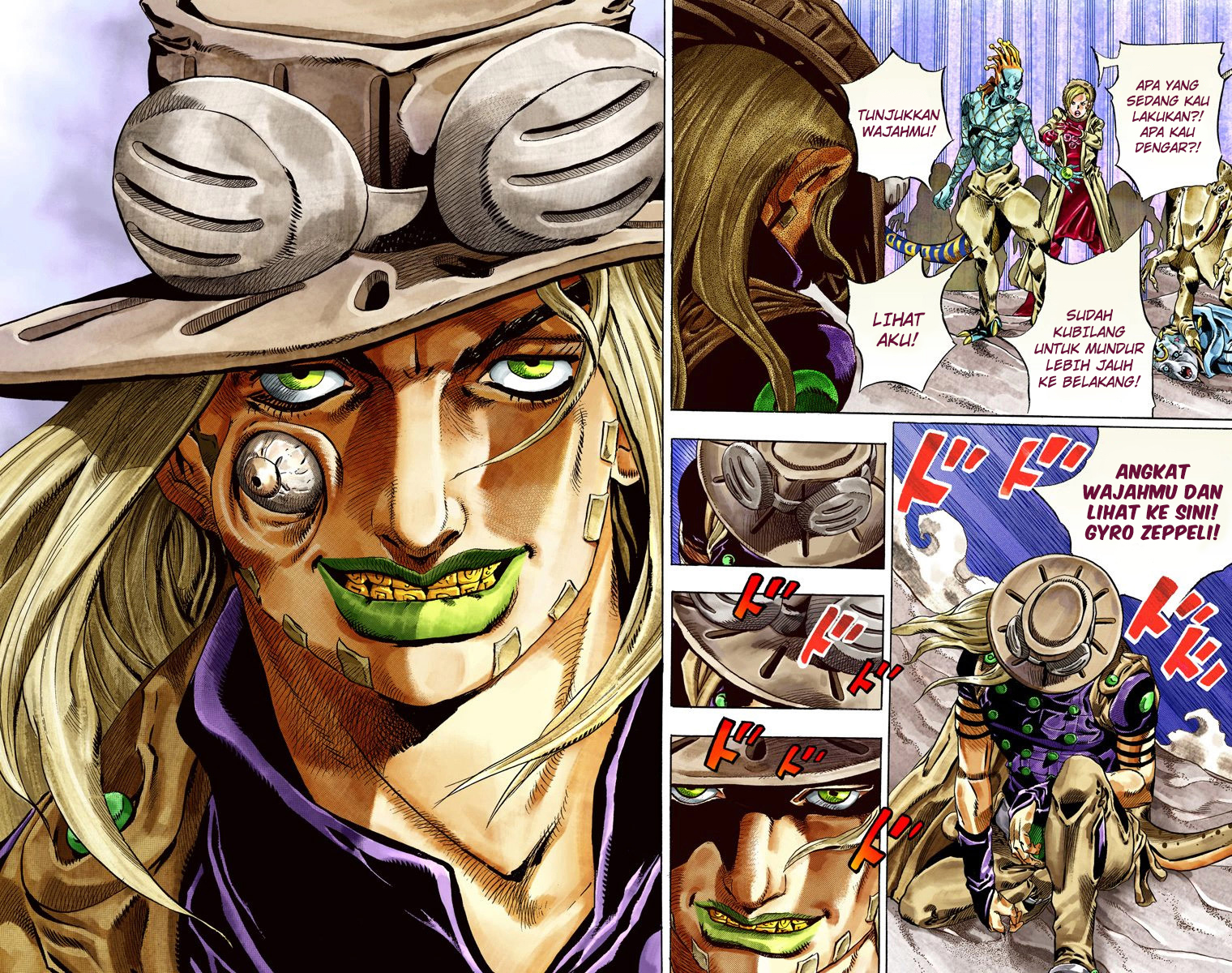 Read JoJo’s Bizarre Adventure Part 7 Steel Ball Run ID Manga Online