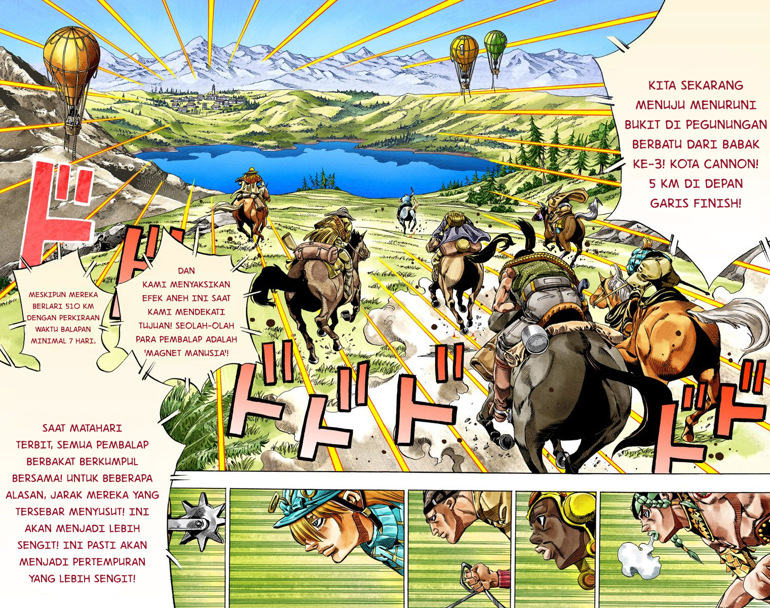 Read JoJo’s Bizarre Adventure Part 7 Steel Ball Run ID Manga Online