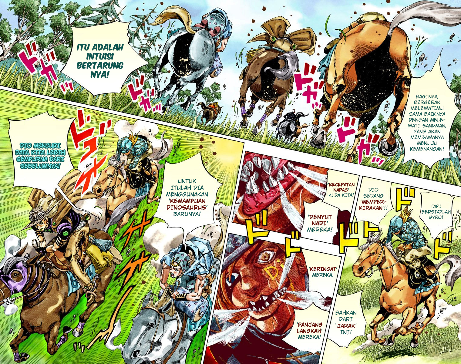 Read JoJo’s Bizarre Adventure Part 7 Steel Ball Run ID Manga Online