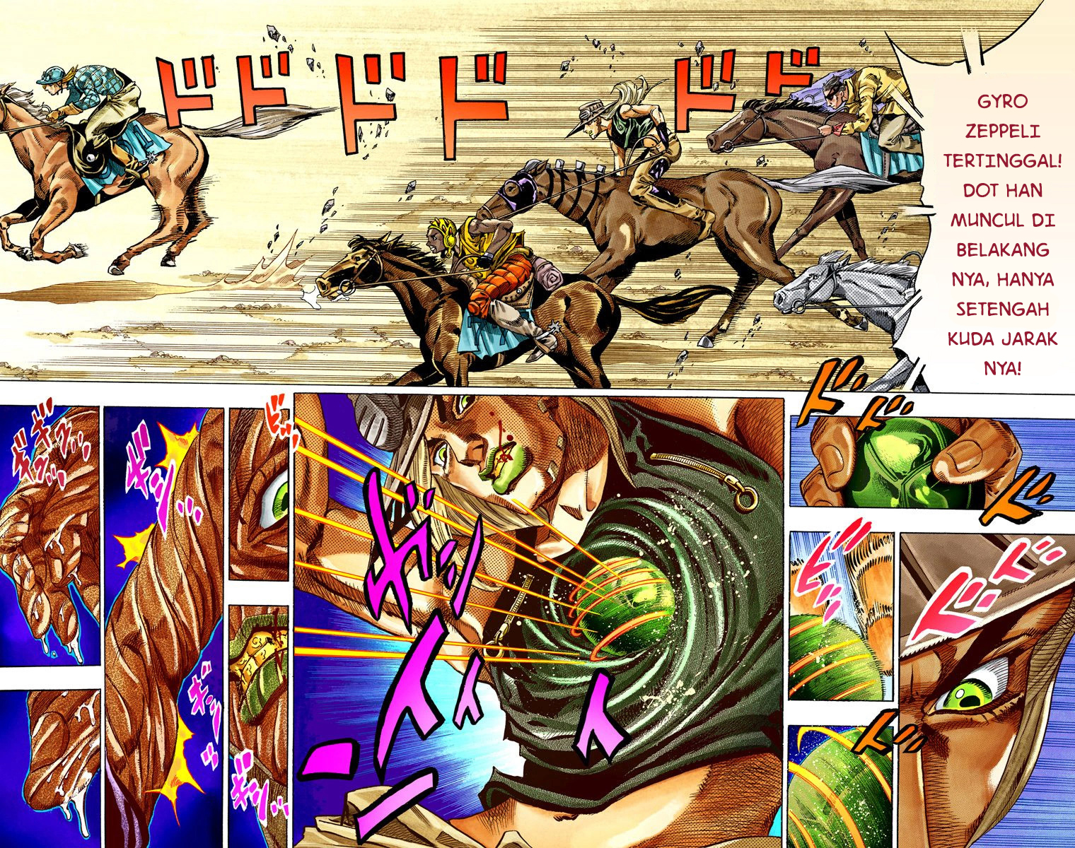 Read JoJo’s Bizarre Adventure Part 7 Steel Ball Run ID Manga Online