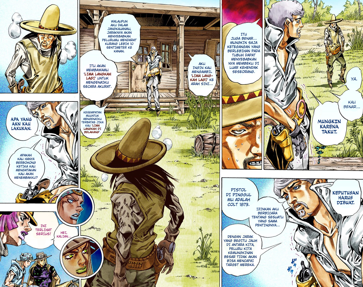 Read JoJo’s Bizarre Adventure Part 7 Steel Ball Run ID Manga Online
