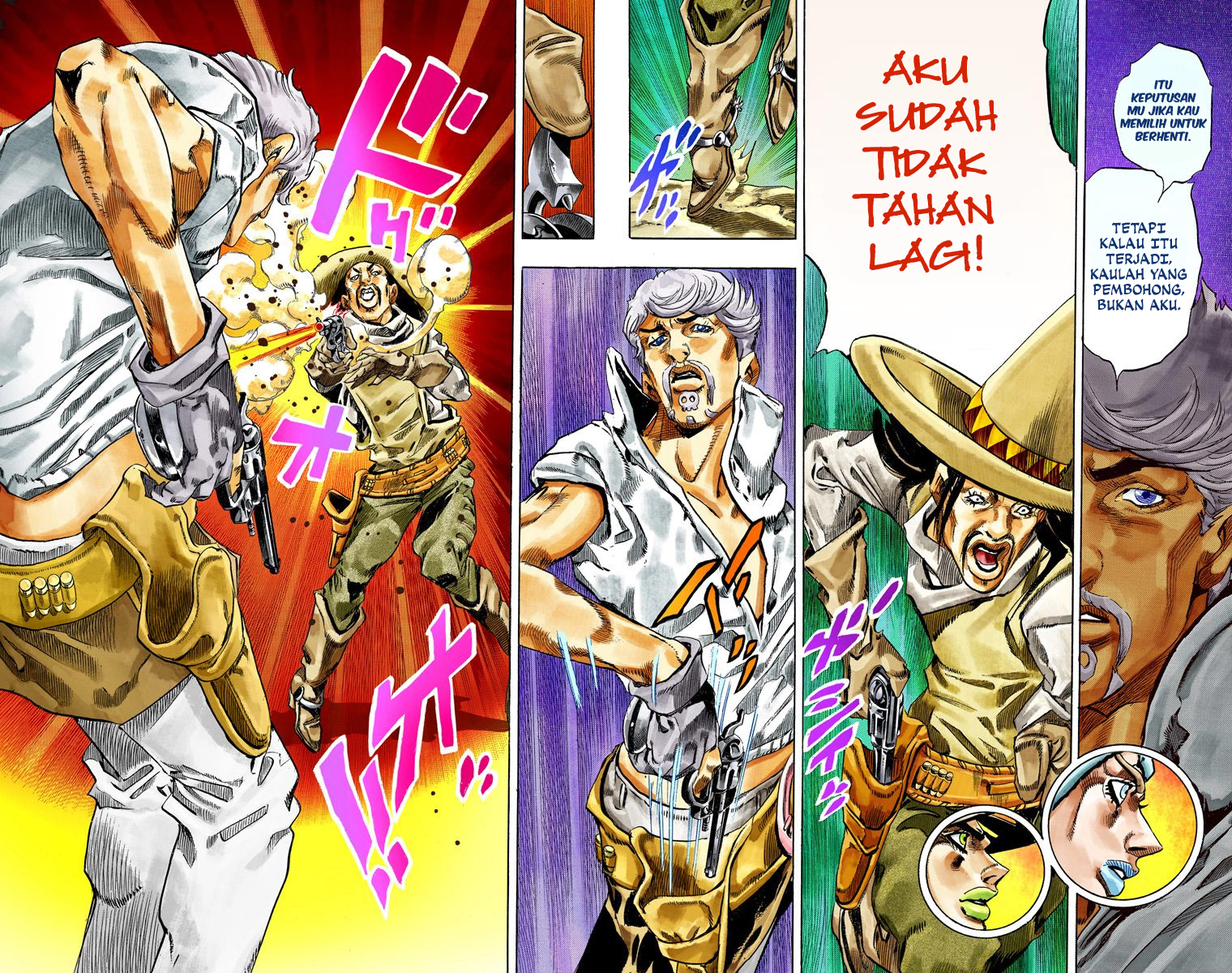 Read JoJo’s Bizarre Adventure Part 7 Steel Ball Run ID Manga Online