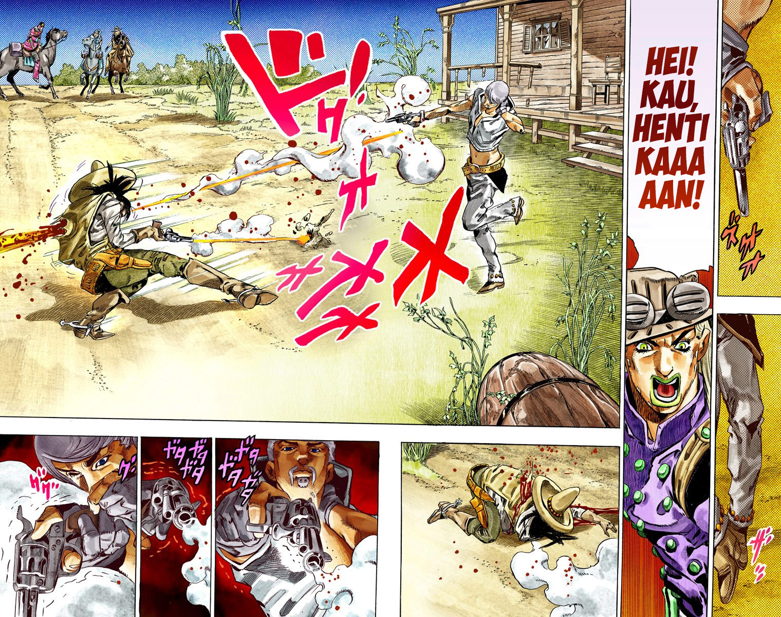 Read JoJo’s Bizarre Adventure Part 7 Steel Ball Run ID Manga Online