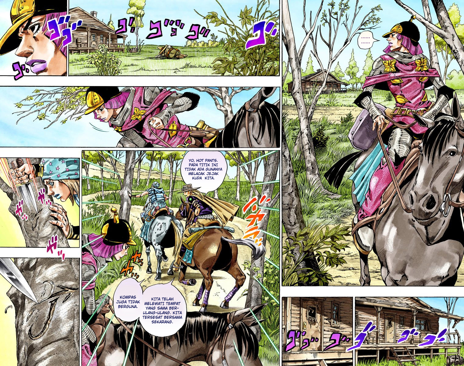 Read JoJo’s Bizarre Adventure Part 7 Steel Ball Run ID Manga Online
