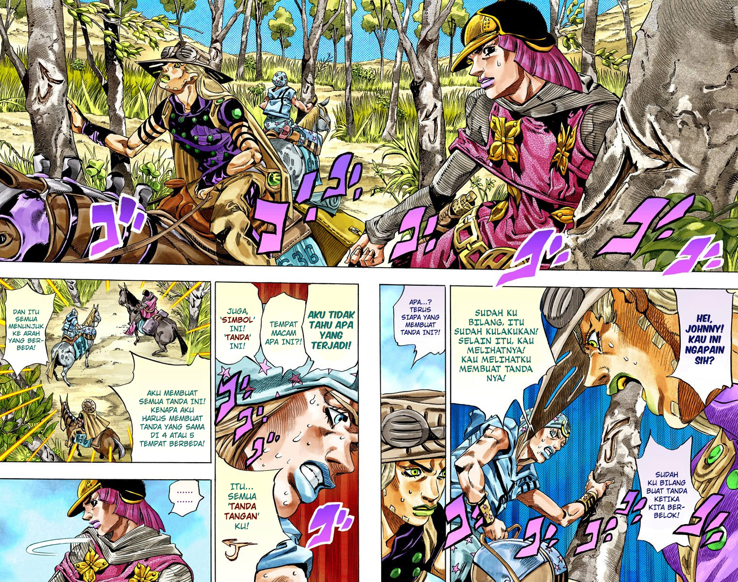 Read JoJo’s Bizarre Adventure Part 7 Steel Ball Run ID Manga Online