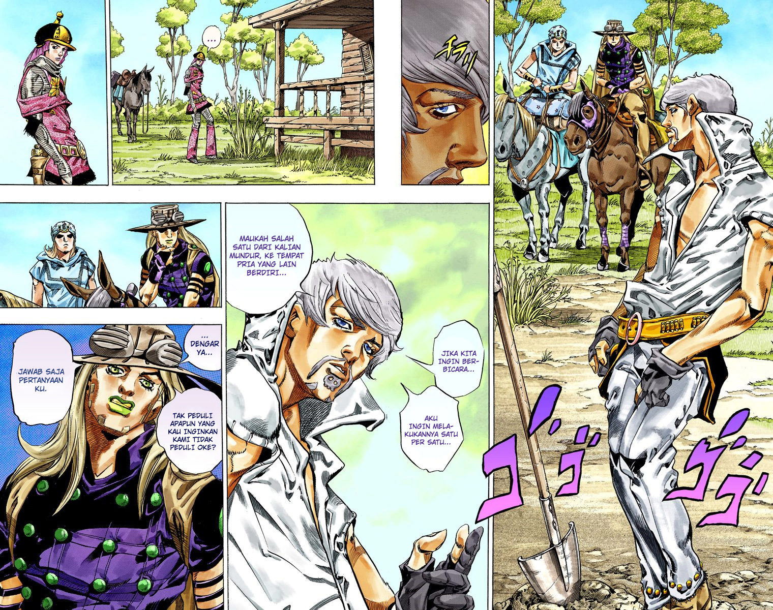 Read JoJo’s Bizarre Adventure Part 7 Steel Ball Run ID Manga Online