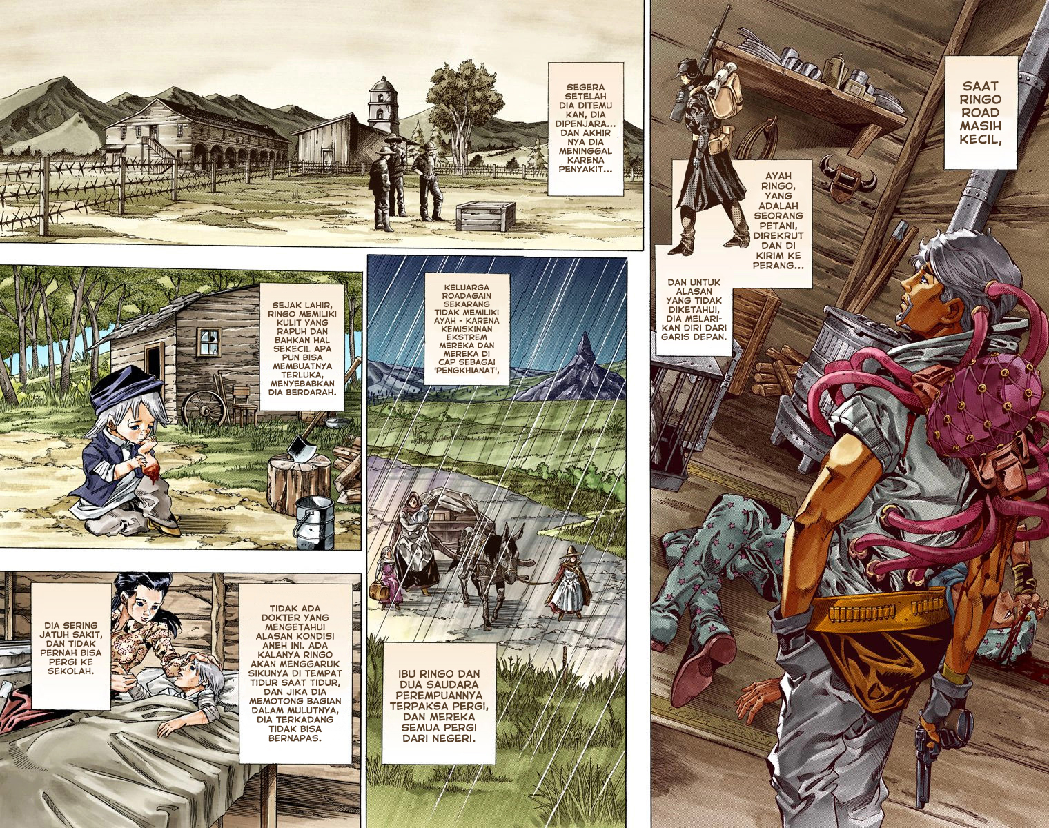 Read JoJo’s Bizarre Adventure Part 7 Steel Ball Run ID Manga Online