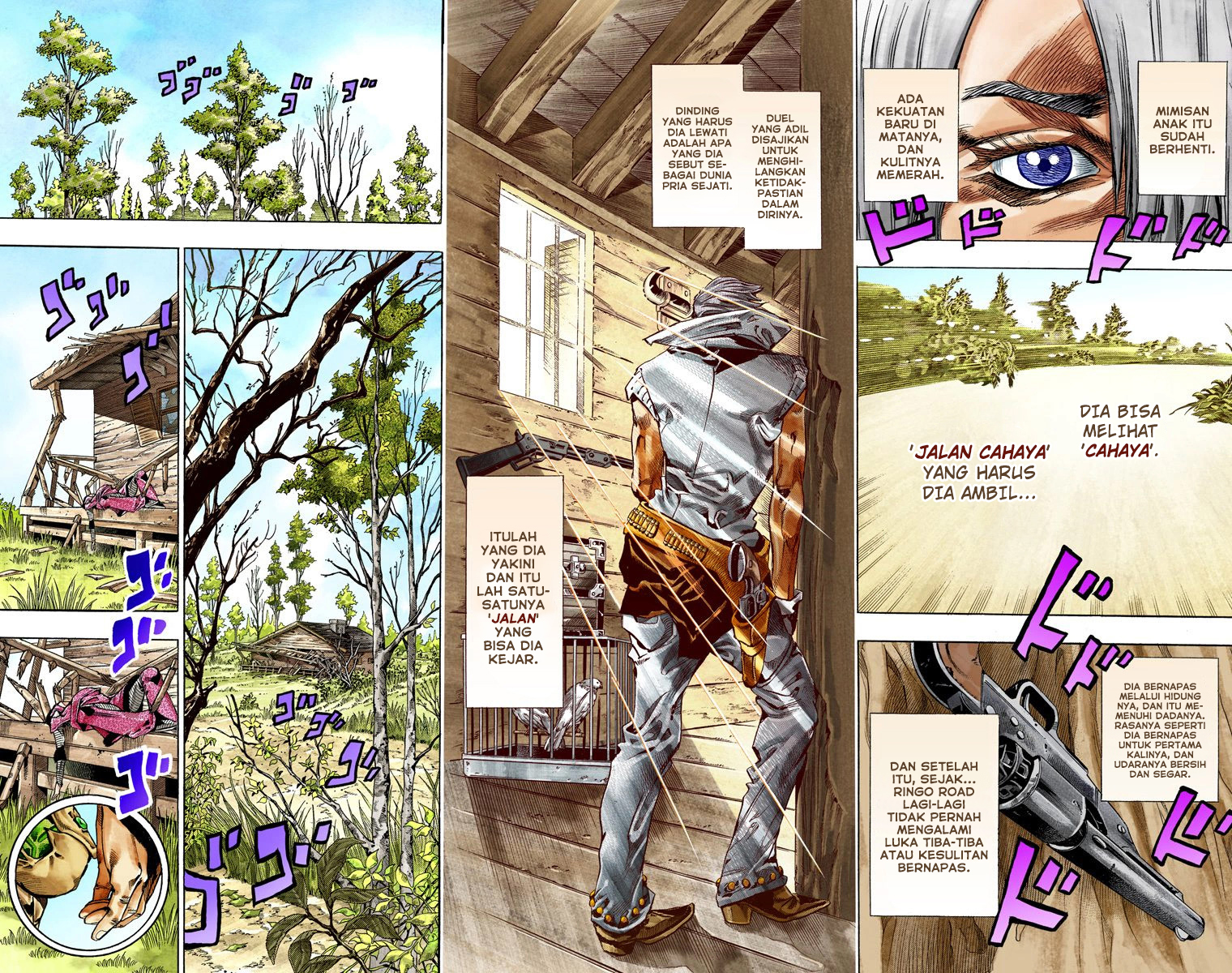 Read JoJo’s Bizarre Adventure Part 7 Steel Ball Run ID Manga Online