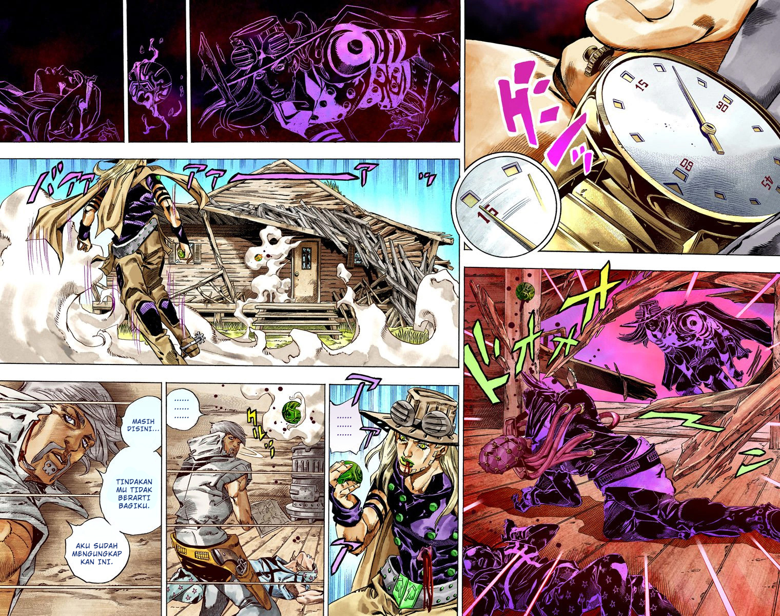 Read JoJo’s Bizarre Adventure Part 7 Steel Ball Run ID Manga Online