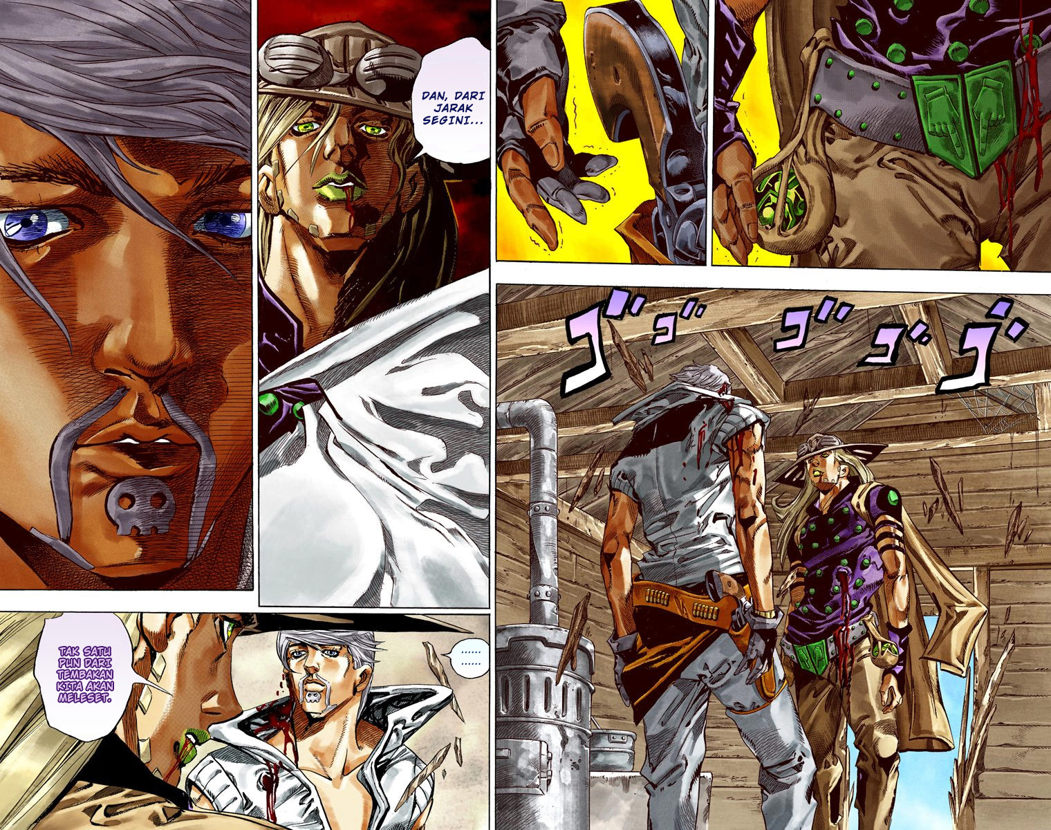 Read JoJo’s Bizarre Adventure Part 7 Steel Ball Run ID Manga Online