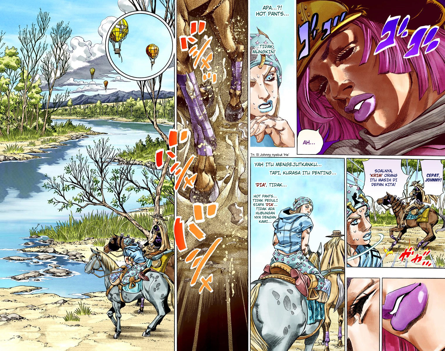 Read JoJo’s Bizarre Adventure Part 7 Steel Ball Run ID Manga Online