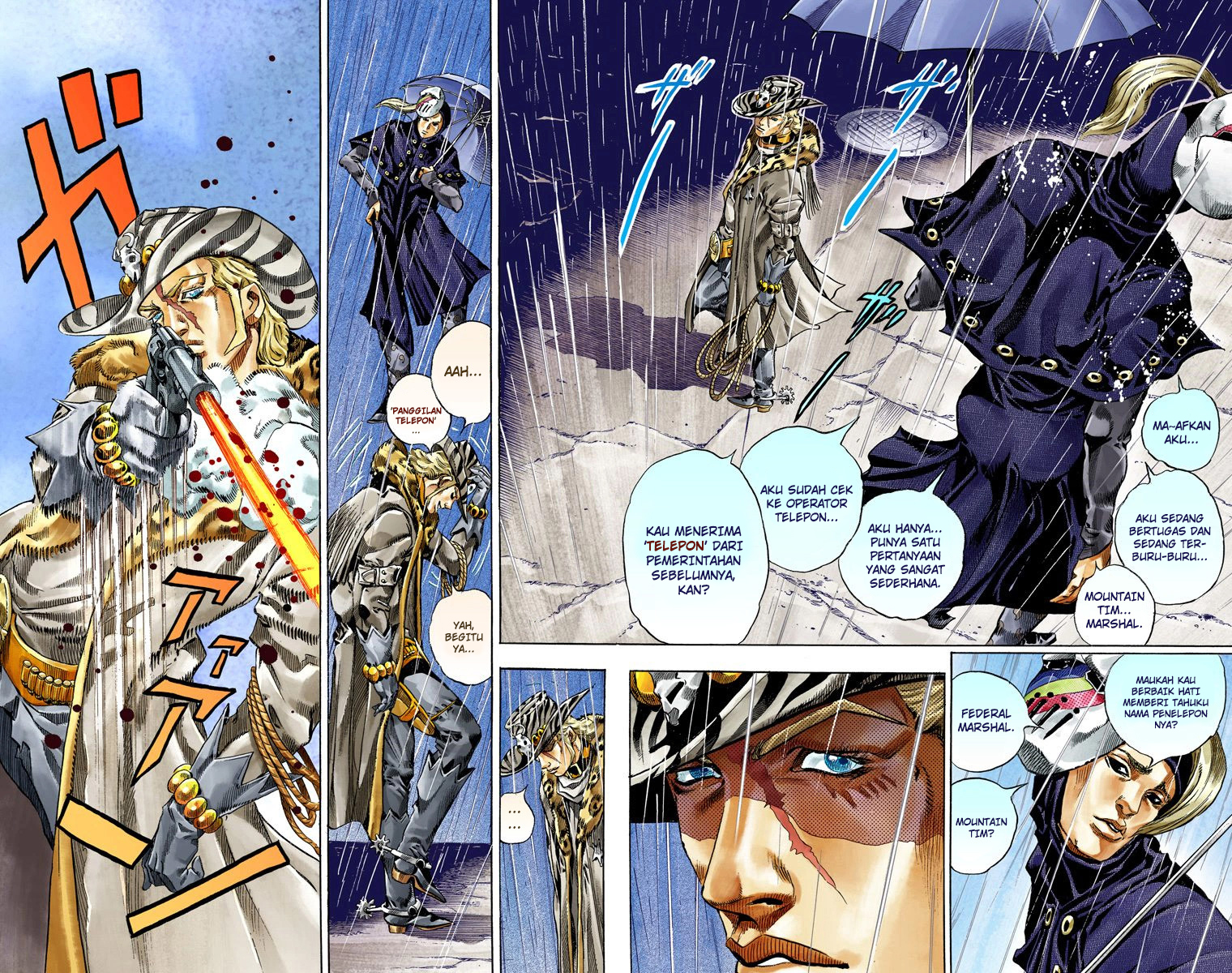Read JoJo’s Bizarre Adventure Part 7 Steel Ball Run ID Manga Online