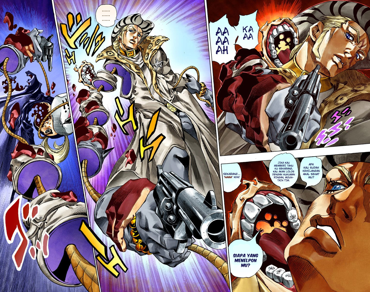 Read JoJo’s Bizarre Adventure Part 7 Steel Ball Run ID Manga Online