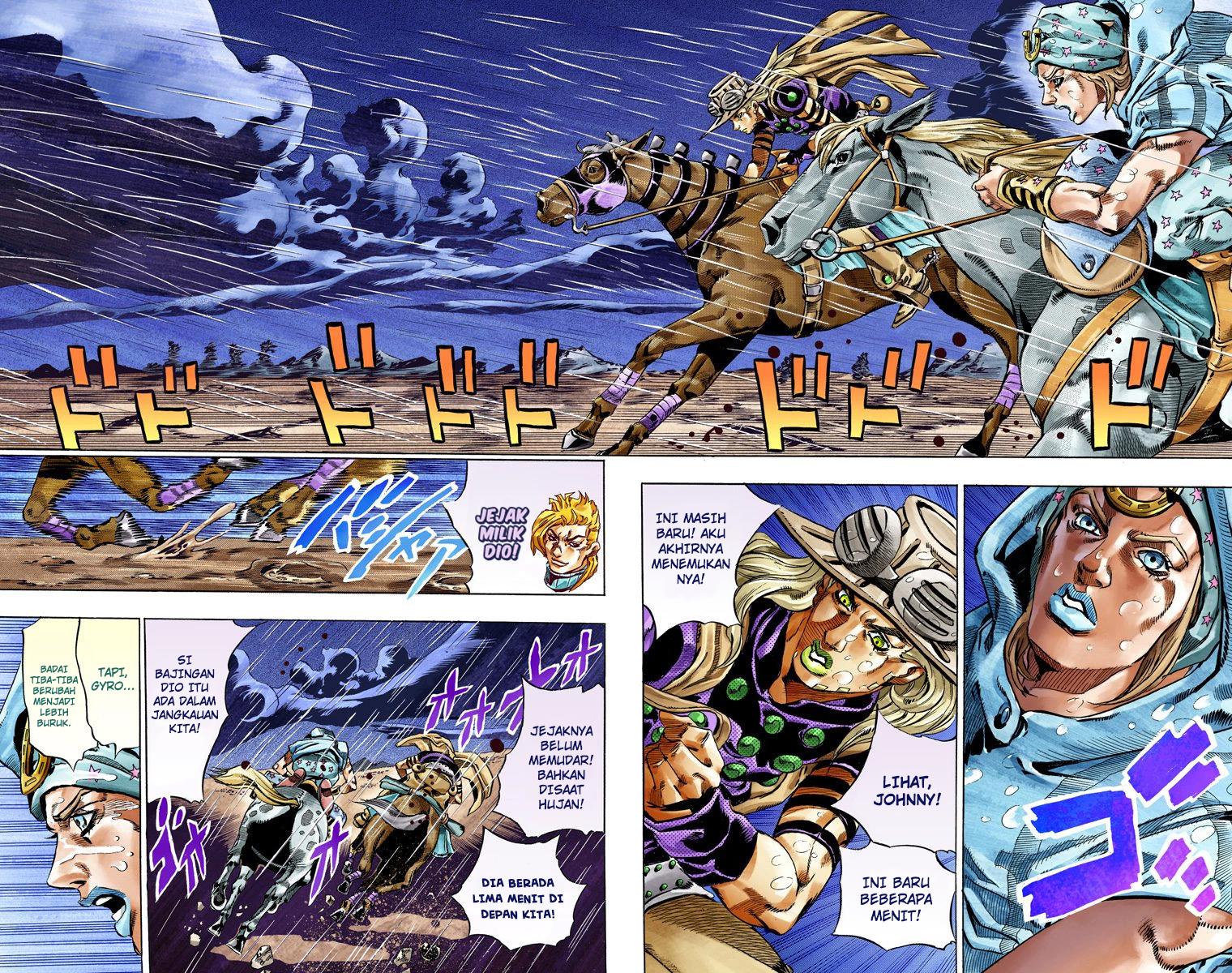 Read JoJo’s Bizarre Adventure Part 7 Steel Ball Run ID Manga Online