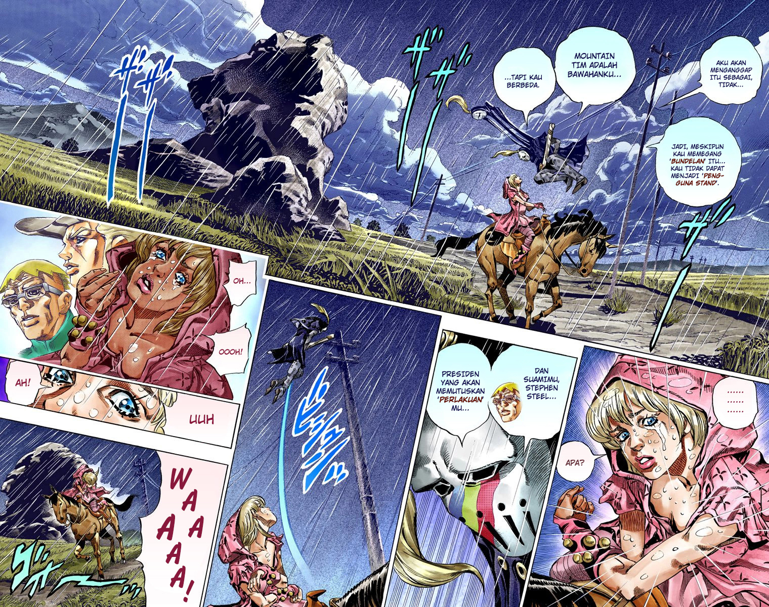 Read JoJo’s Bizarre Adventure Part 7 Steel Ball Run ID Manga Online