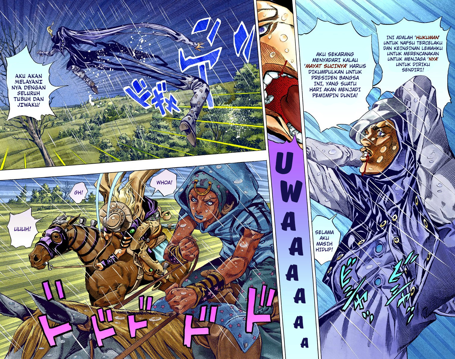 Read JoJo’s Bizarre Adventure Part 7 Steel Ball Run ID Manga Online