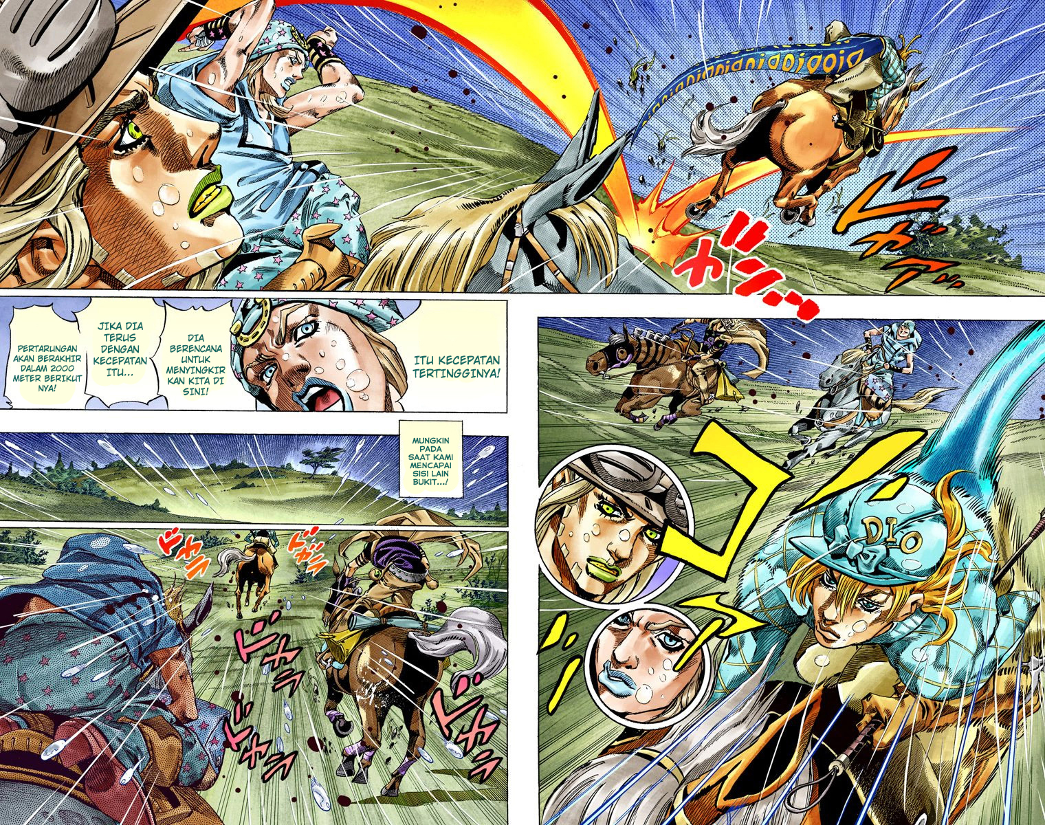 Read JoJo’s Bizarre Adventure Part 7 Steel Ball Run ID Manga Online
