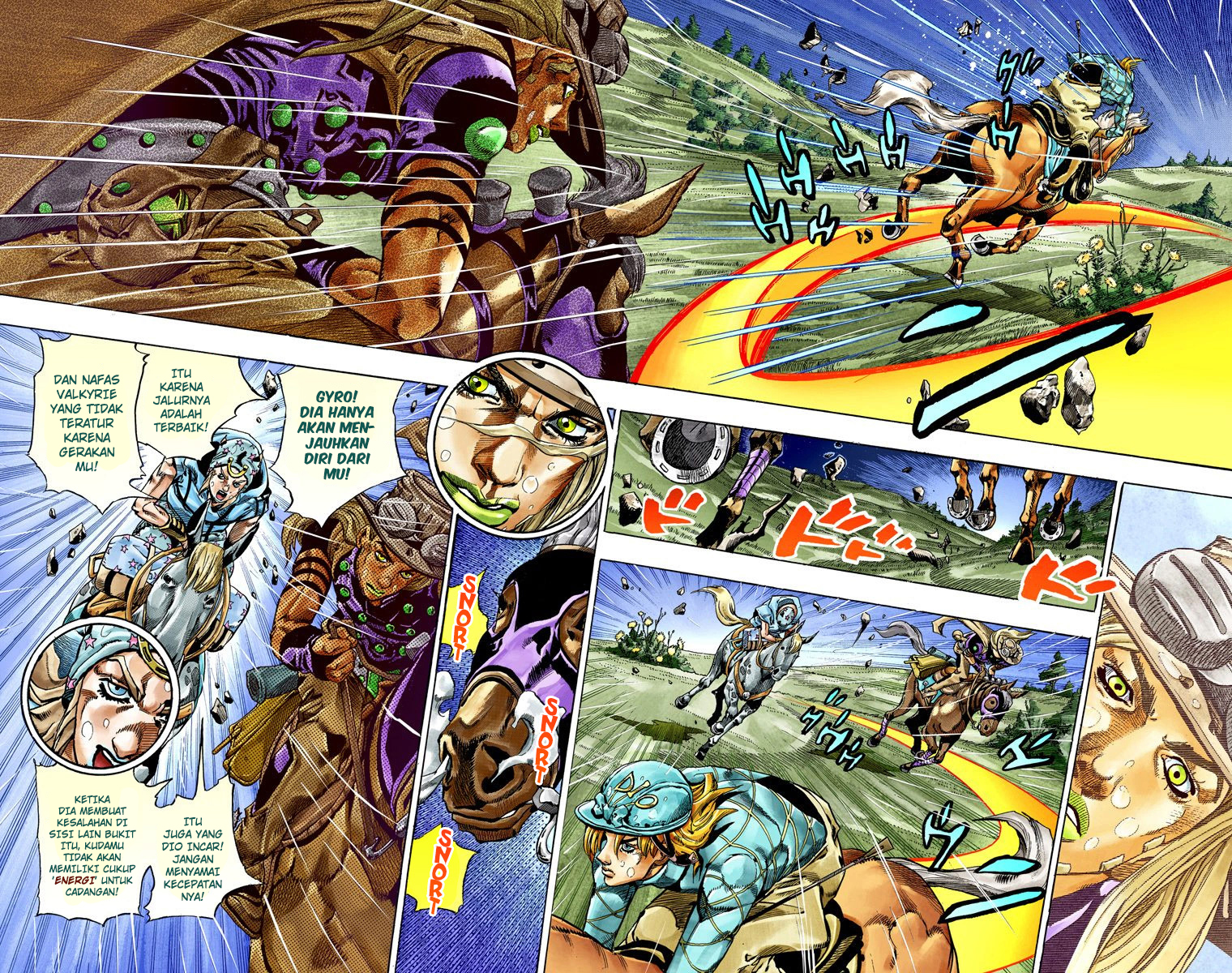 Read JoJo’s Bizarre Adventure Part 7 Steel Ball Run ID Manga Online