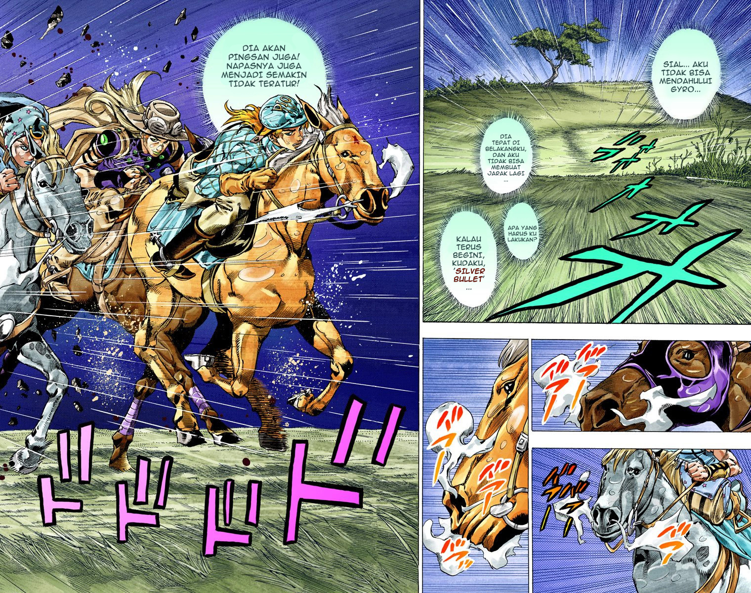 Read JoJo’s Bizarre Adventure Part 7 Steel Ball Run ID Manga Online