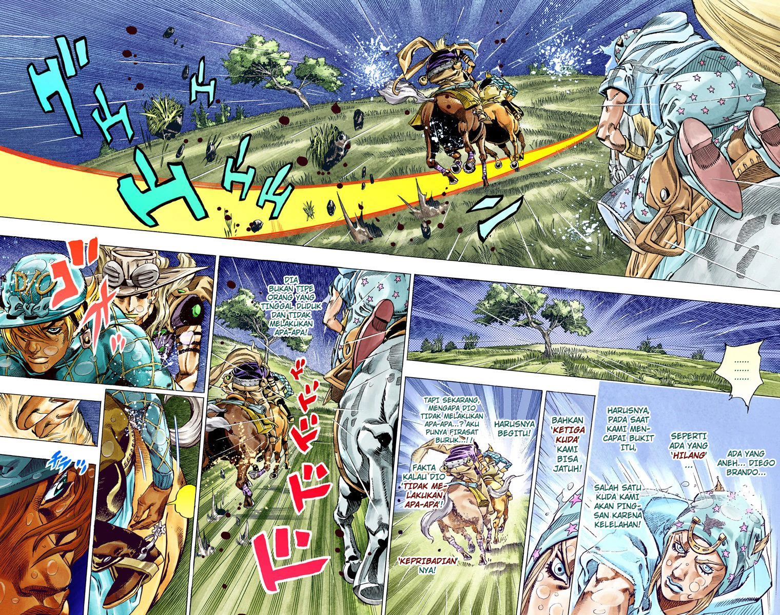 Read JoJo’s Bizarre Adventure Part 7 Steel Ball Run ID Manga Online