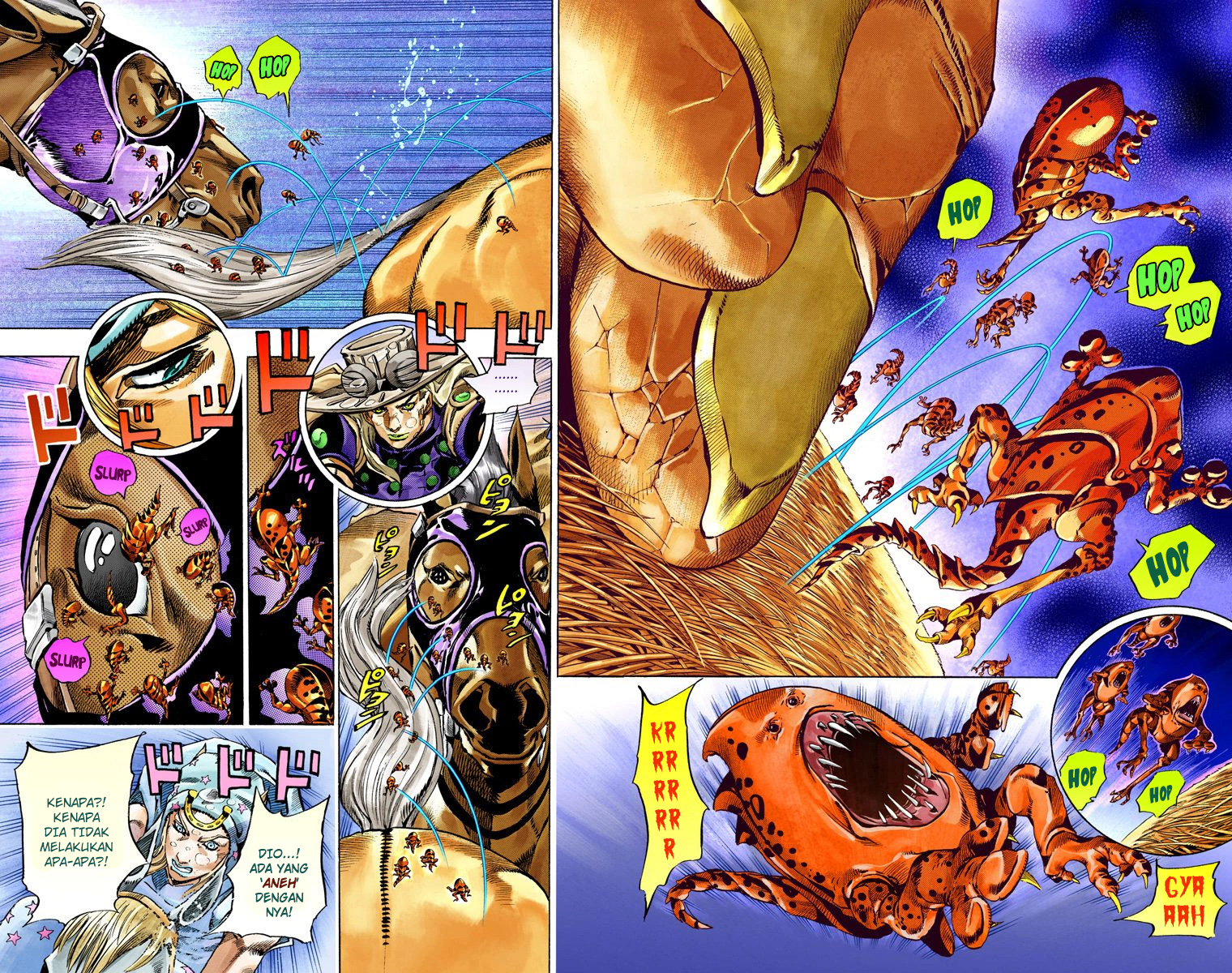 Read JoJo’s Bizarre Adventure Part 7 Steel Ball Run ID Manga Online