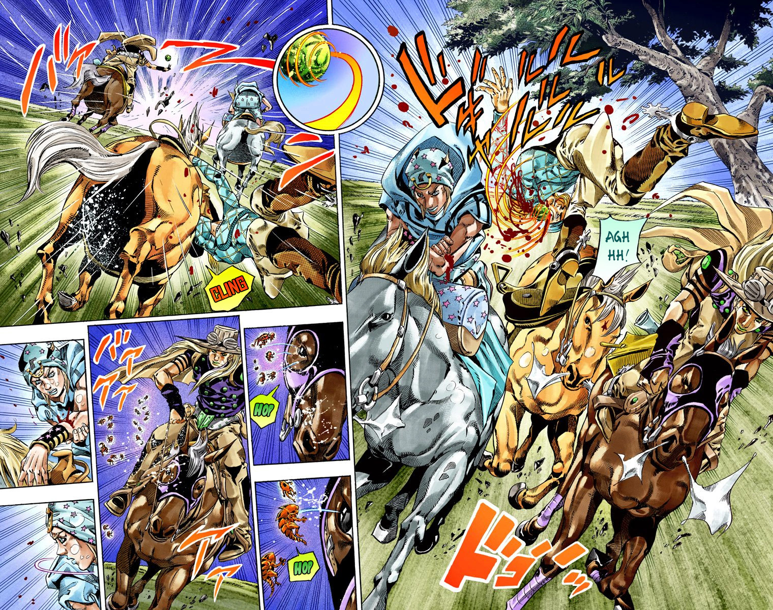 Read JoJo’s Bizarre Adventure Part 7 Steel Ball Run ID Manga Online