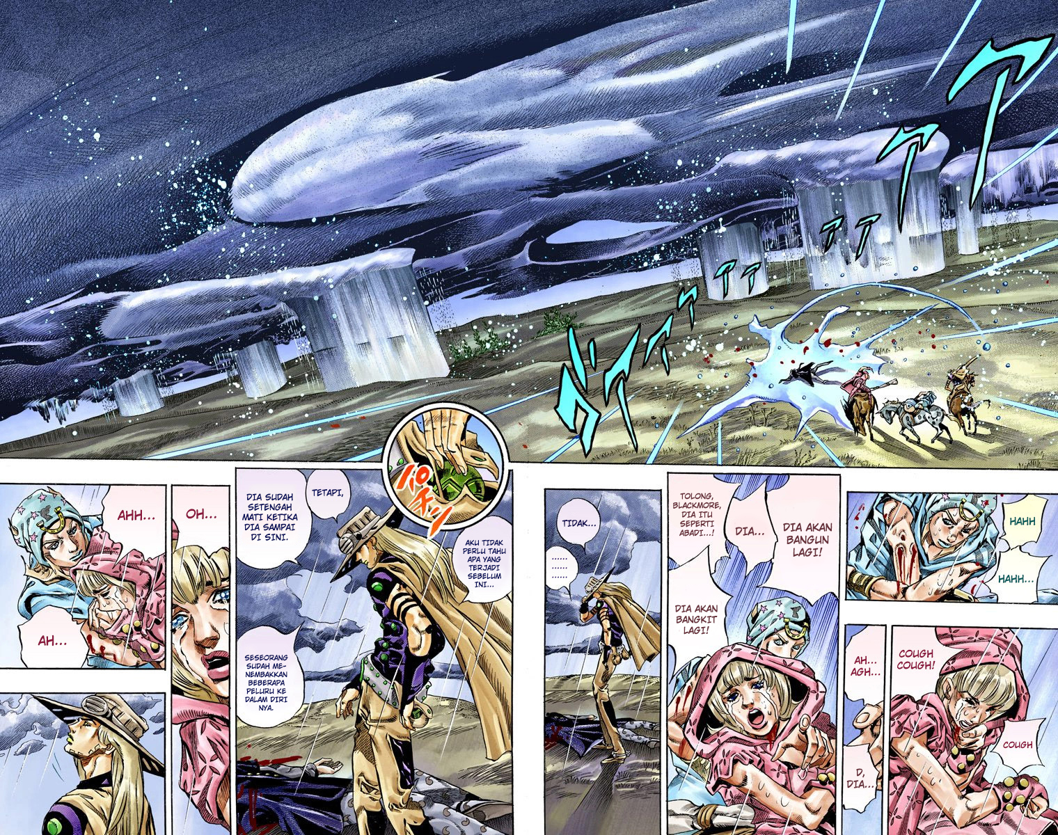 Read JoJo’s Bizarre Adventure Part 7 Steel Ball Run ID Manga Online