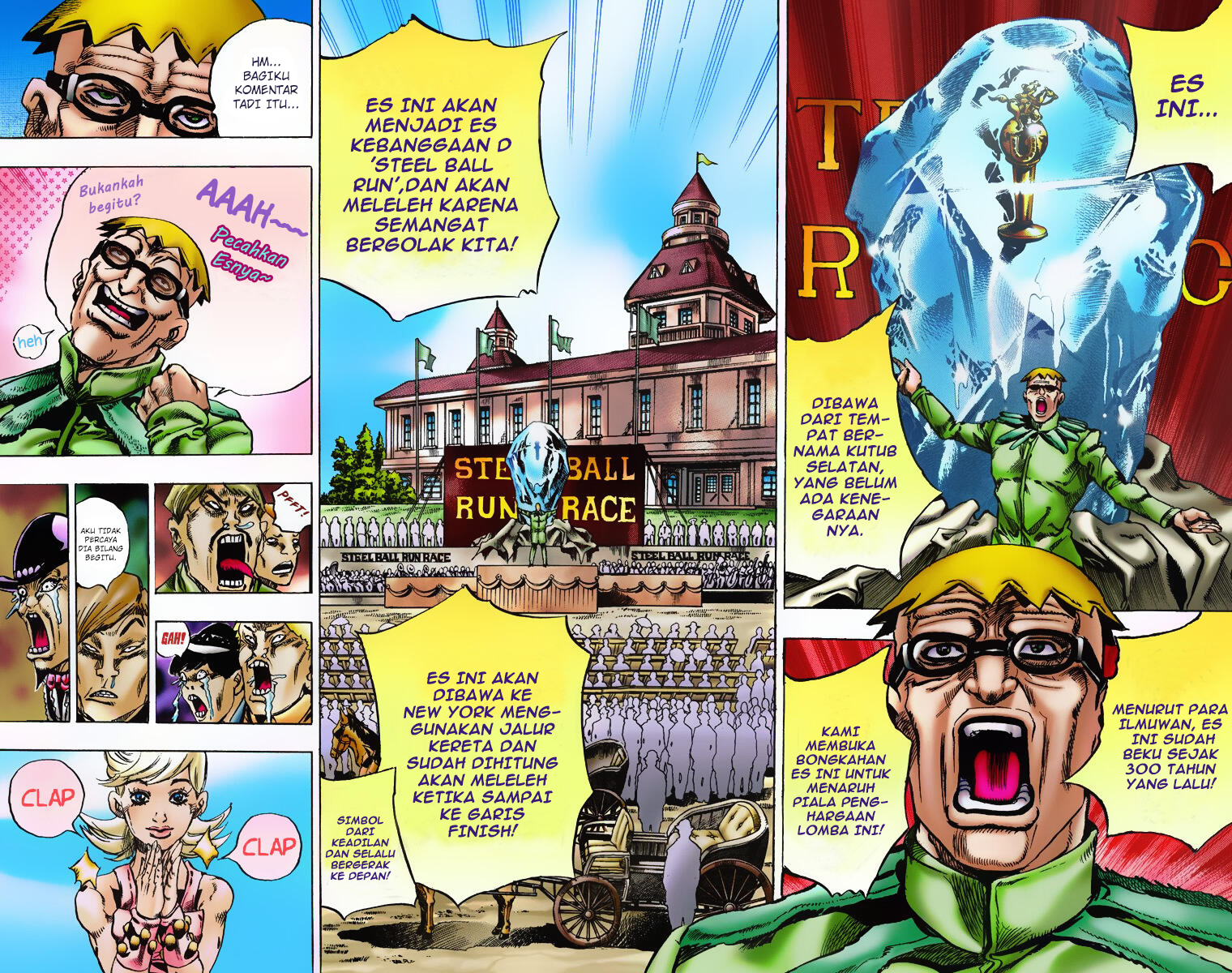 Read JoJo’s Bizarre Adventure Part 7 Steel Ball Run ID Manga Online
