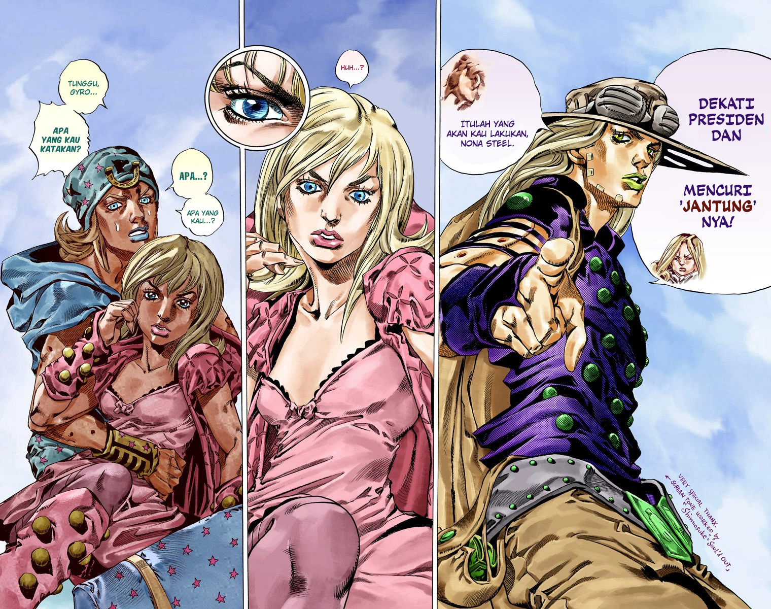Read JoJo’s Bizarre Adventure Part 7 Steel Ball Run ID Manga Online