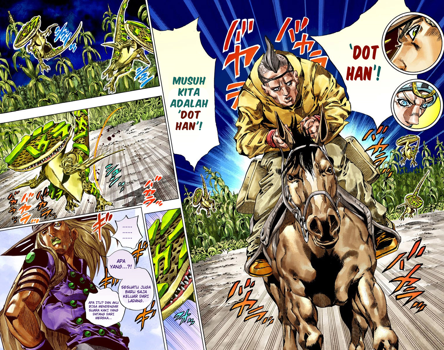 Read JoJo’s Bizarre Adventure Part 7 Steel Ball Run ID Manga Online