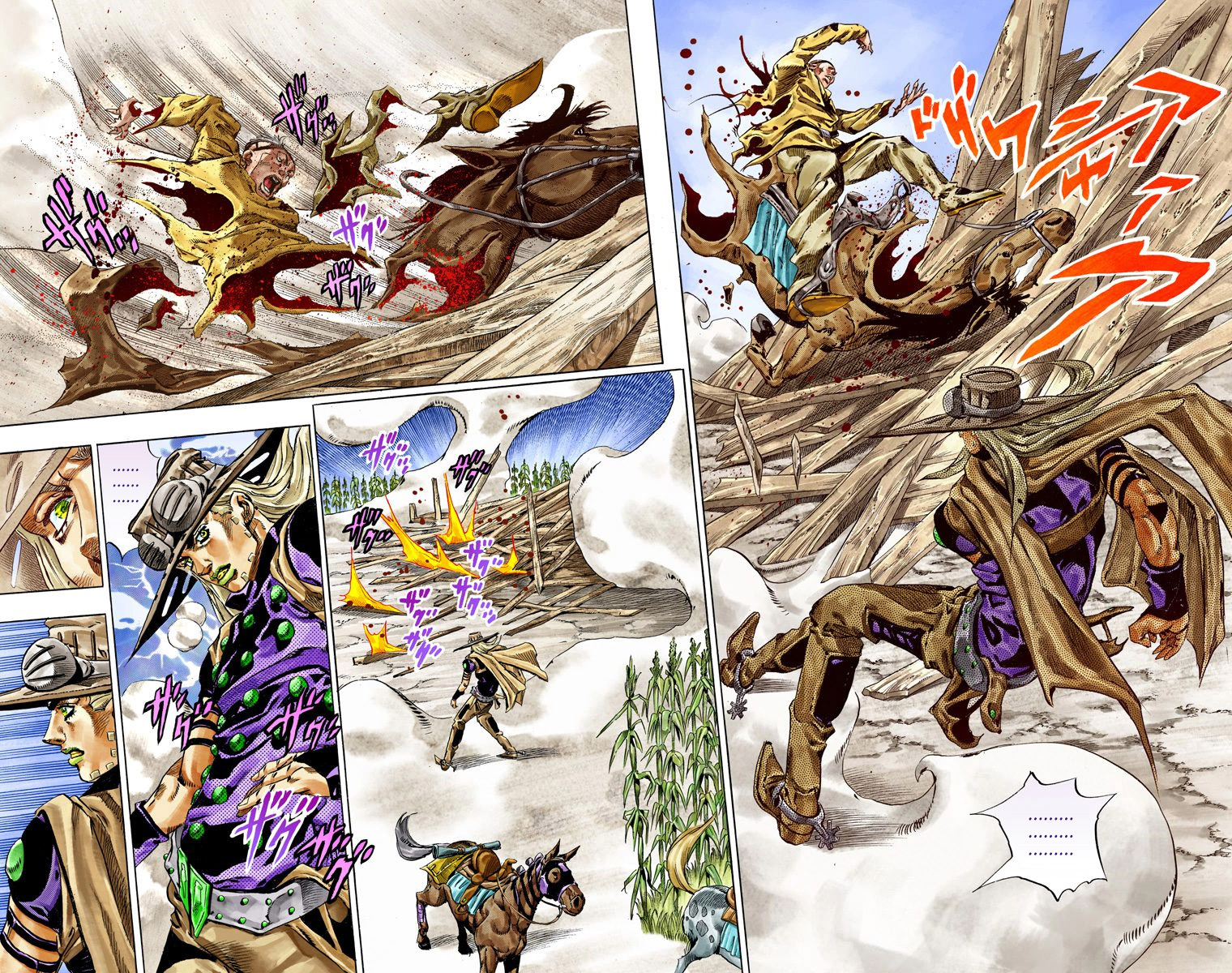 Read JoJo’s Bizarre Adventure Part 7 Steel Ball Run ID Manga Online