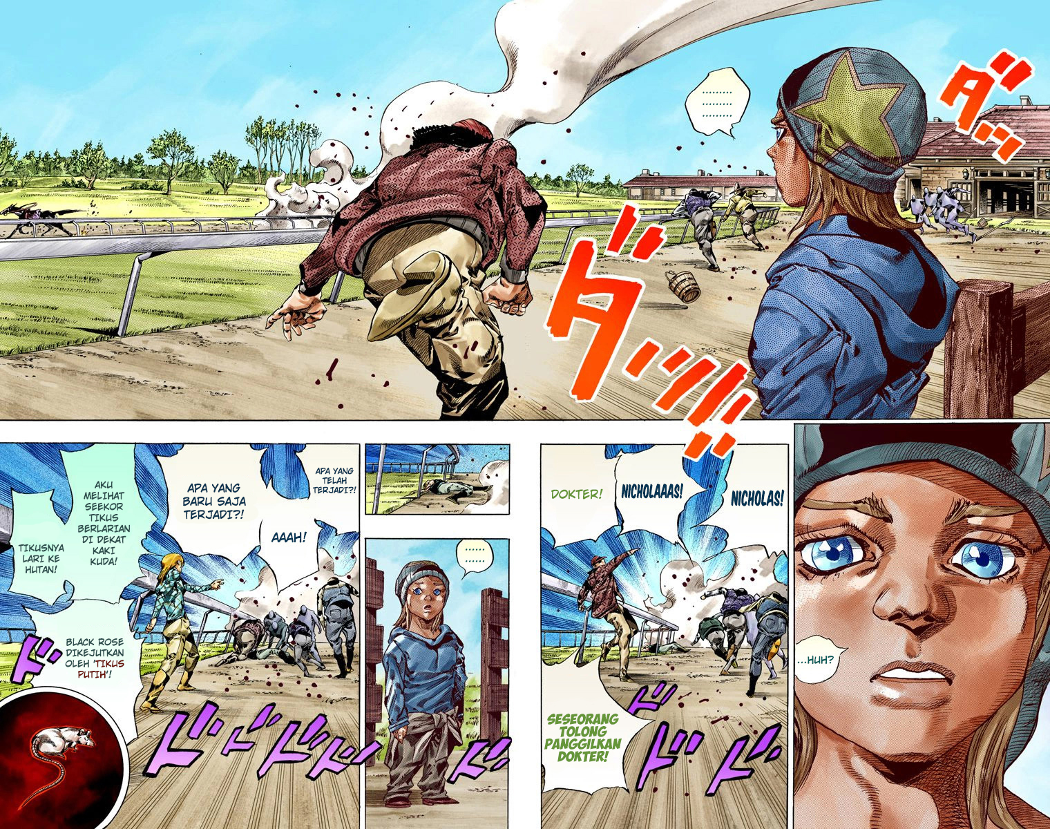 Read JoJo’s Bizarre Adventure Part 7 Steel Ball Run ID Manga Online