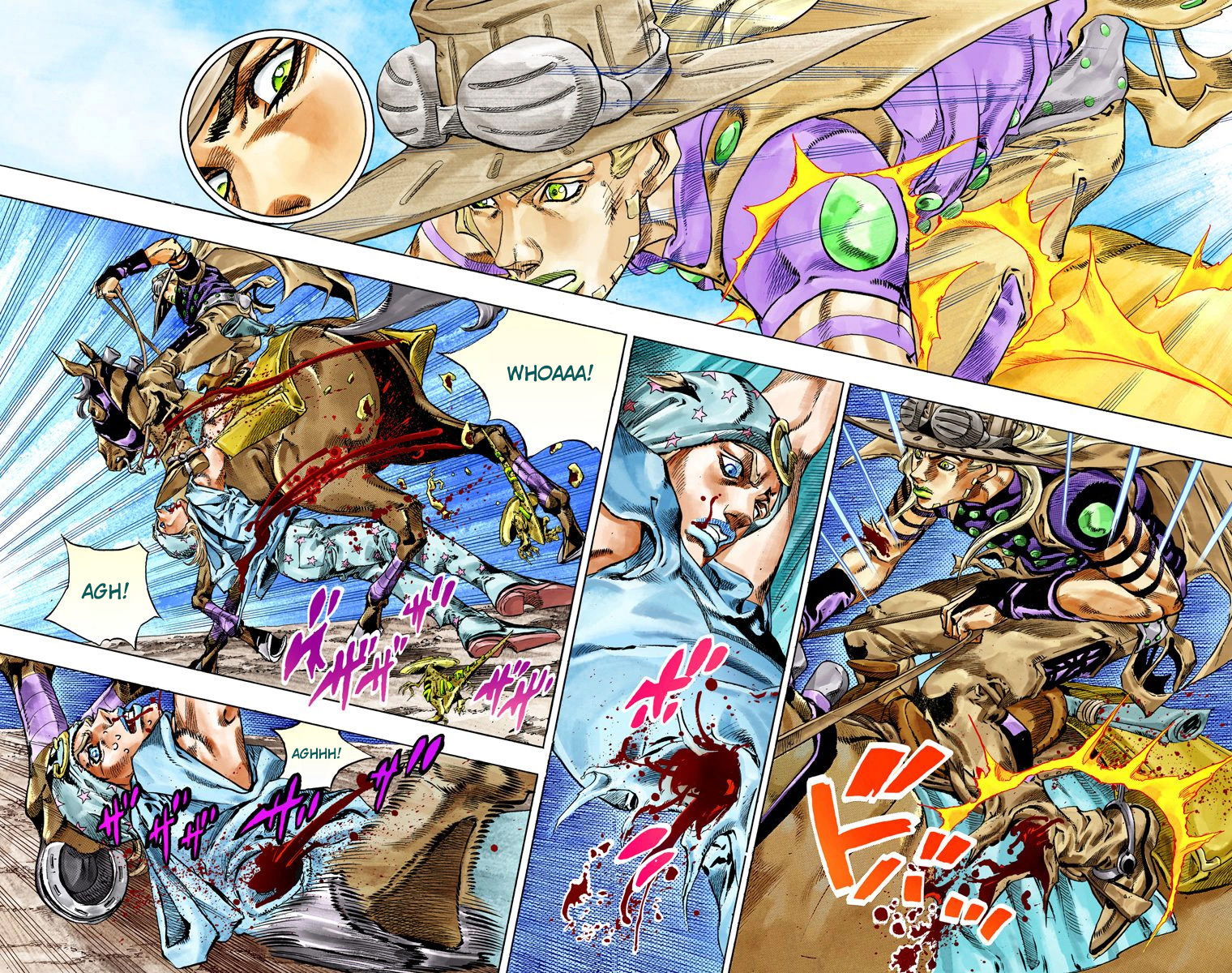 Read JoJo’s Bizarre Adventure Part 7 Steel Ball Run ID Manga Online