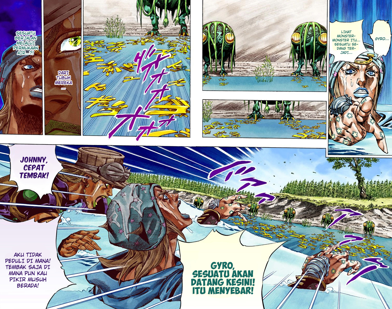 Read JoJo’s Bizarre Adventure Part 7 Steel Ball Run ID Manga Online