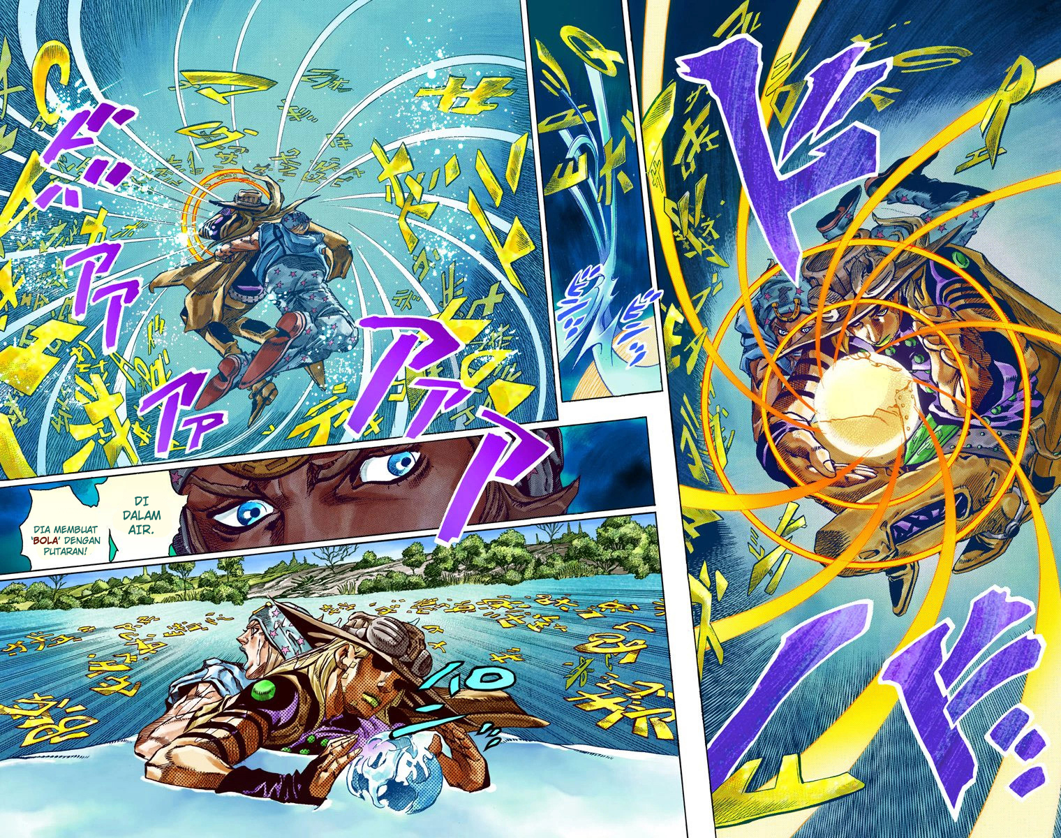 Read JoJo’s Bizarre Adventure Part 7 Steel Ball Run ID Manga Online