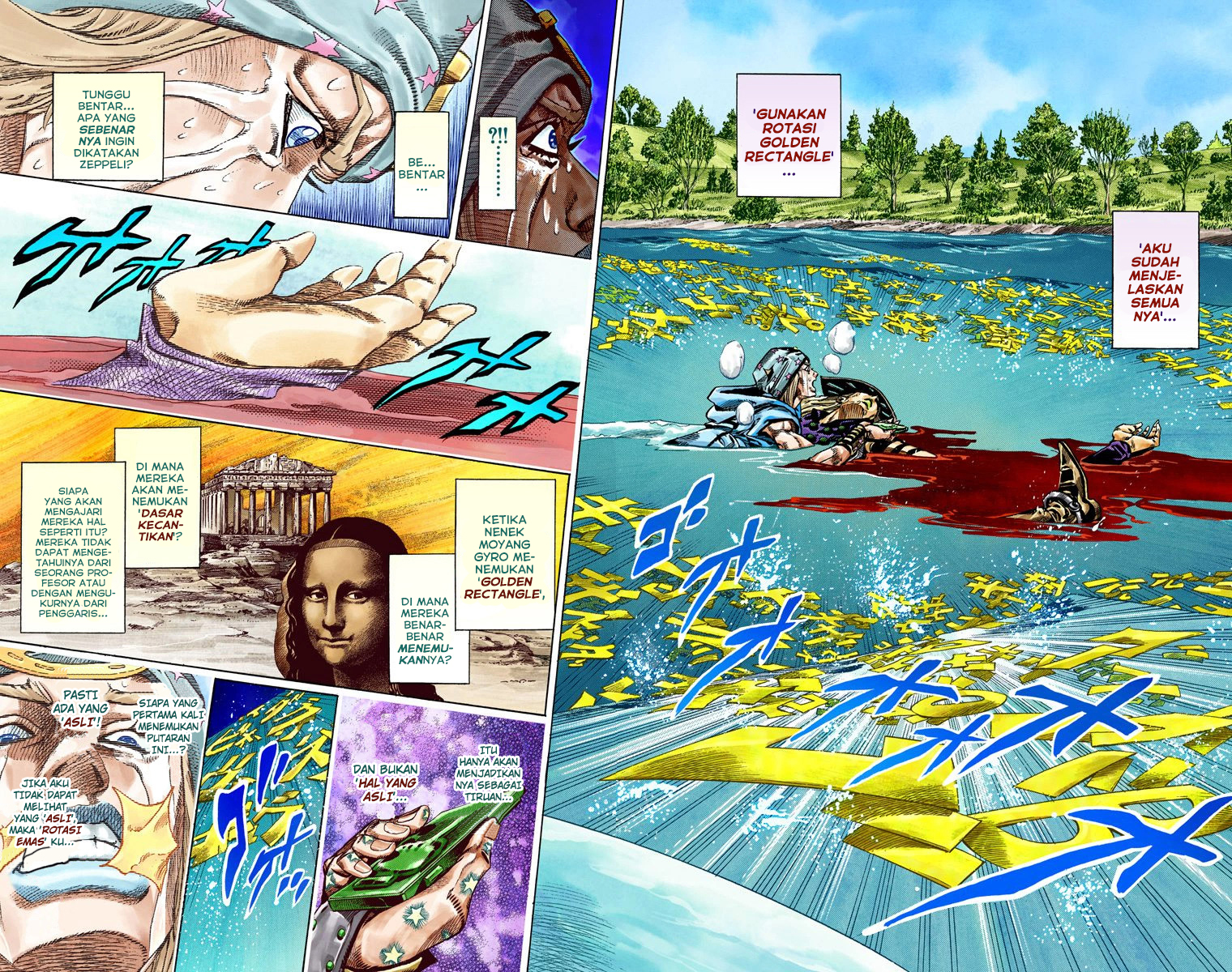 Read JoJo’s Bizarre Adventure Part 7 Steel Ball Run ID Manga Online