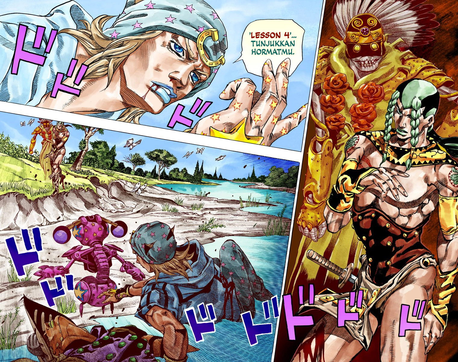 Read JoJo’s Bizarre Adventure Part 7 Steel Ball Run ID Manga Online